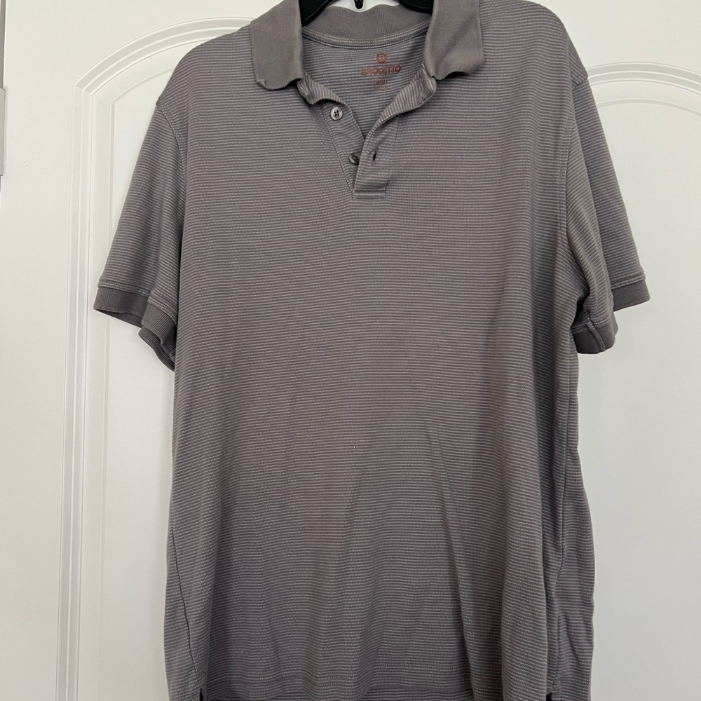 Gray Polo Shirt